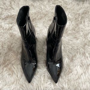 Steve Madden patent leather boots